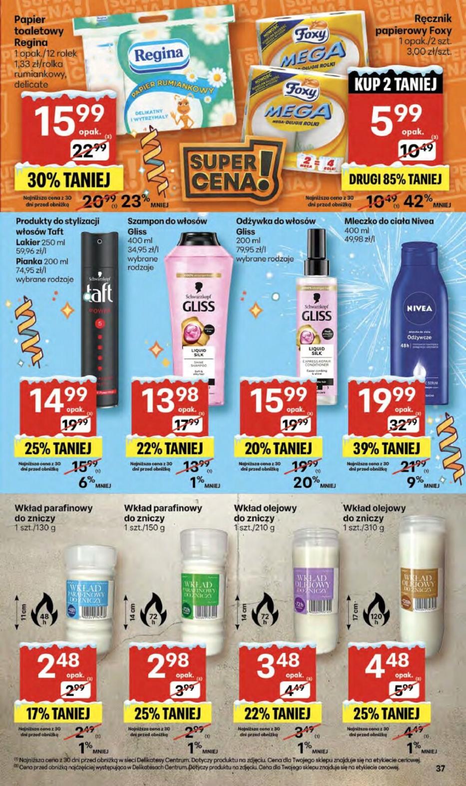 Gazetka promocyjna Delikatesy Centrum str. 37