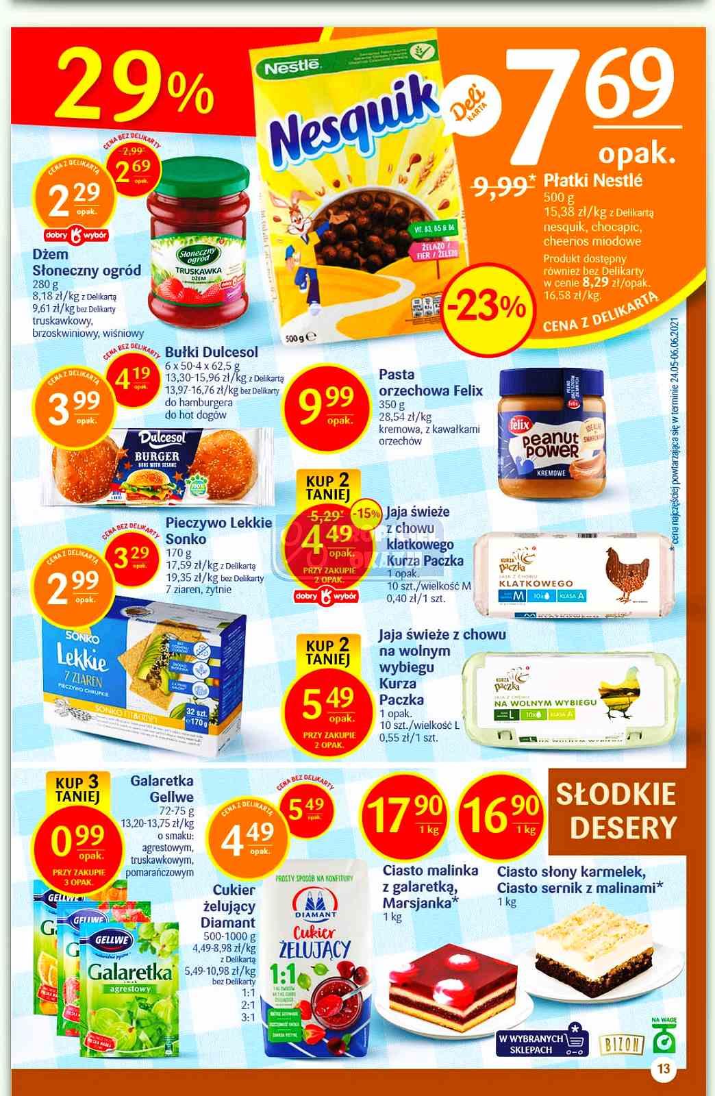 Gazetka promocyjna Delikatesy Centrum str. 13