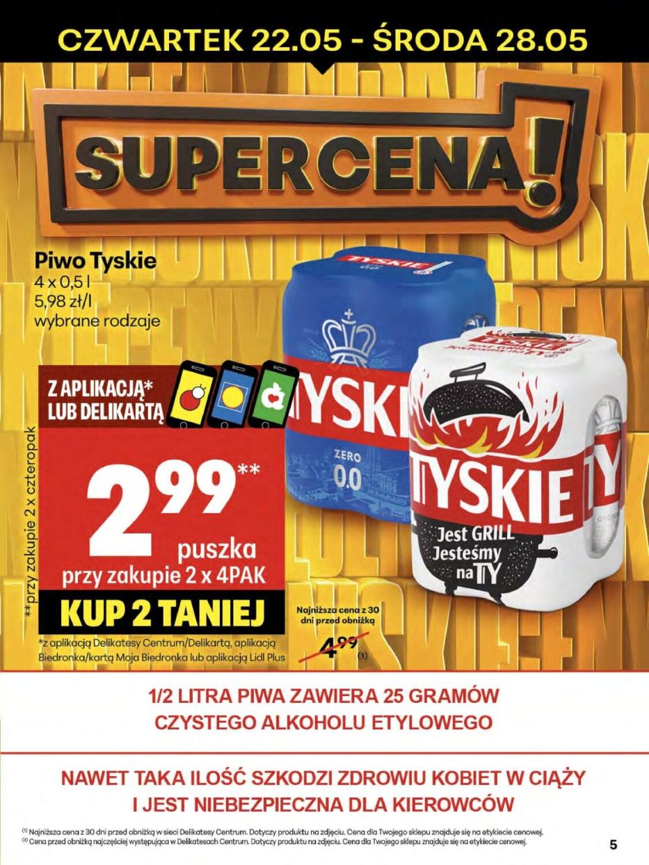 Gazetka promocyjna Delikatesy Centrum str. 5