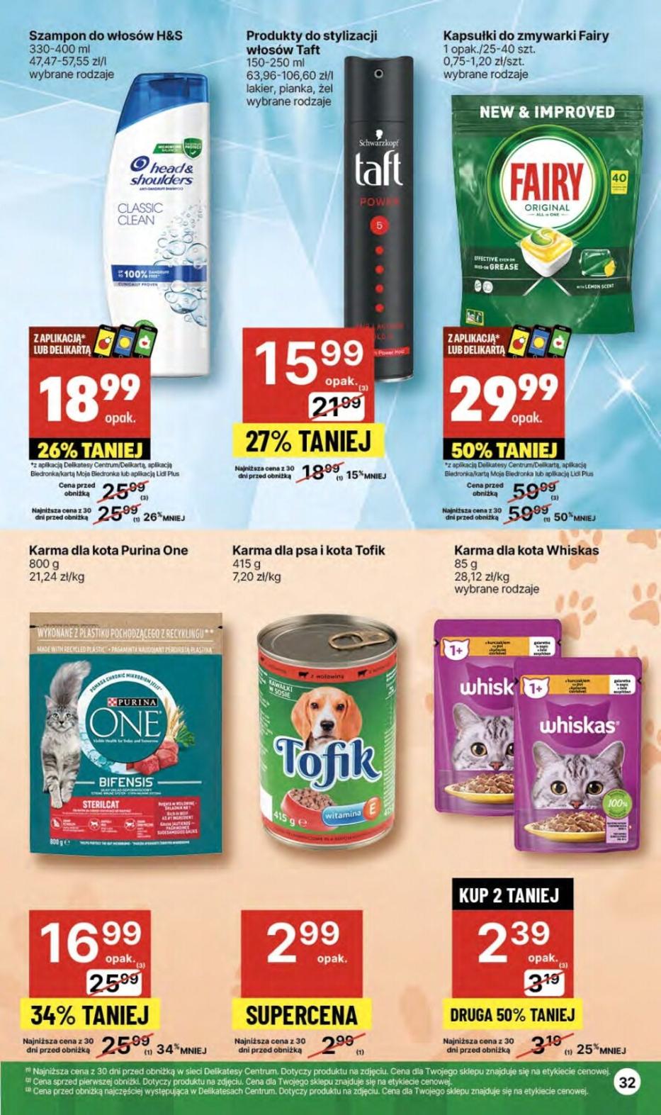Gazetka promocyjna Delikatesy Centrum str. 32