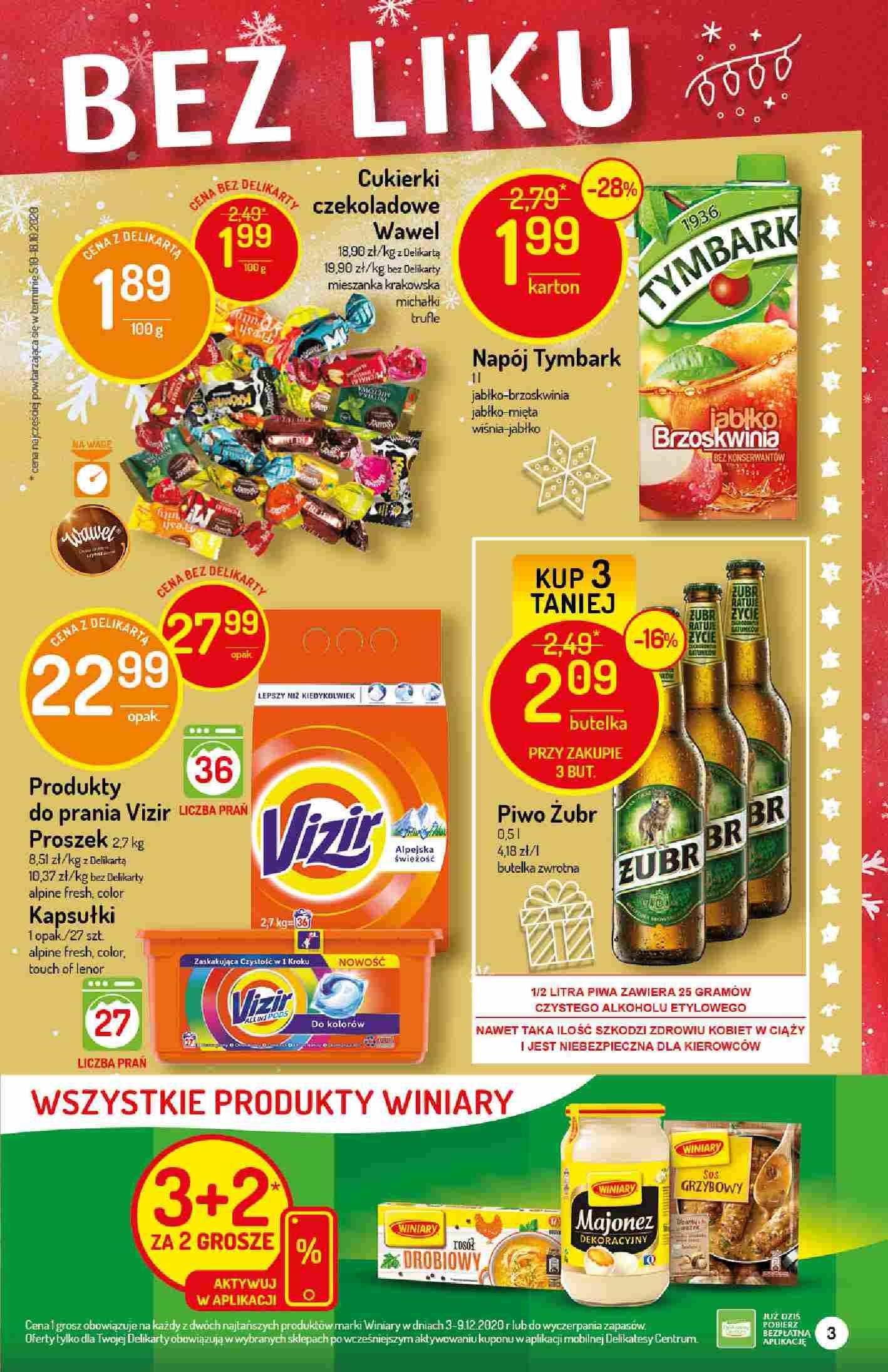 Gazetka promocyjna Delikatesy Centrum str. 3