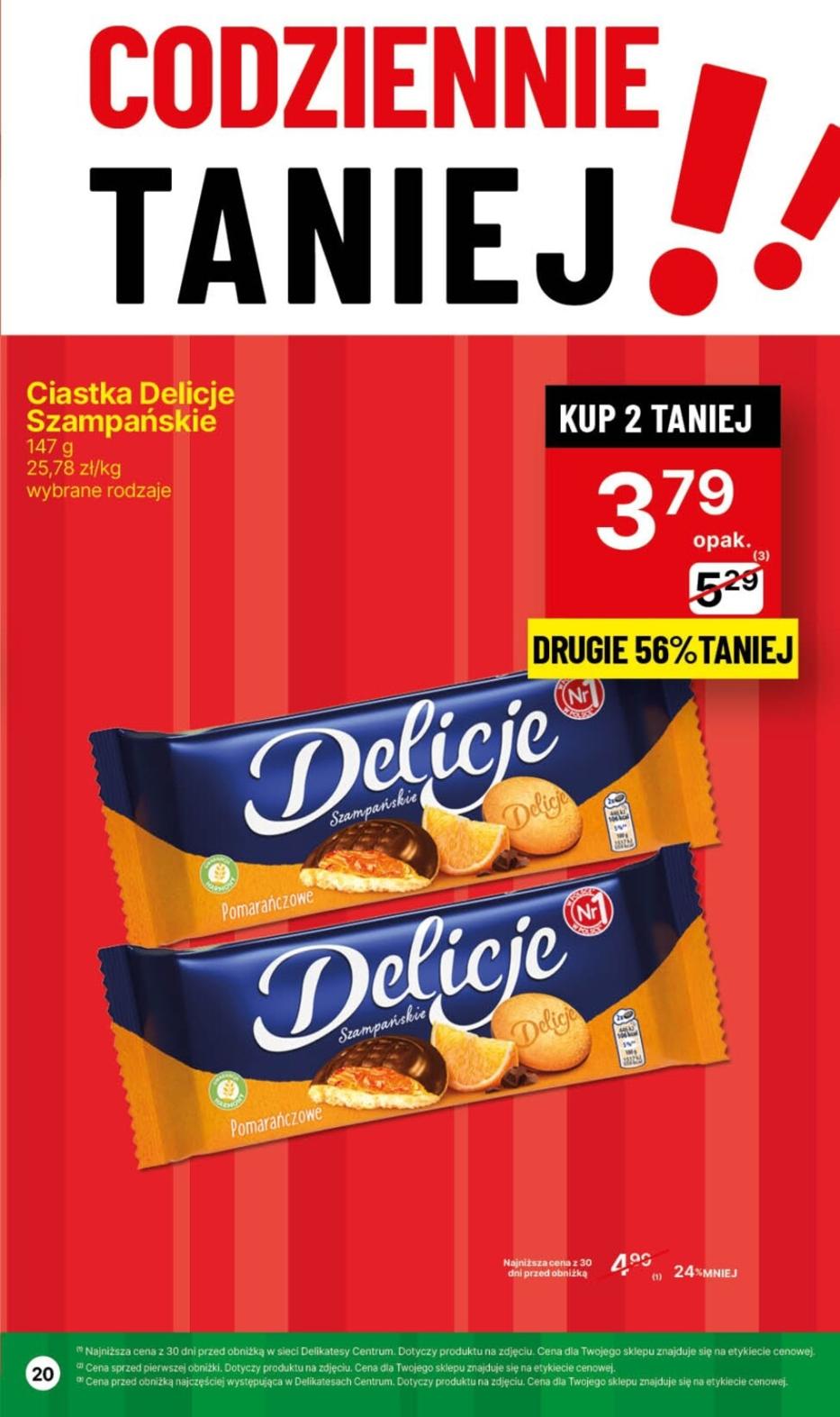 Gazetka promocyjna Delikatesy Centrum str. 20