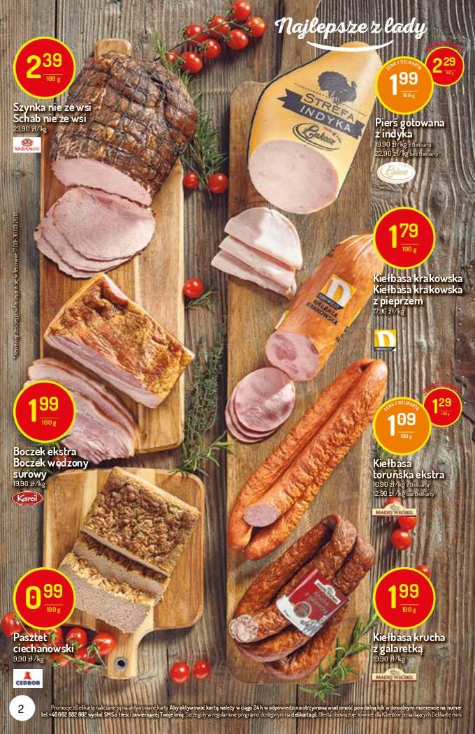 Gazetka promocyjna Delikatesy Centrum str. 2