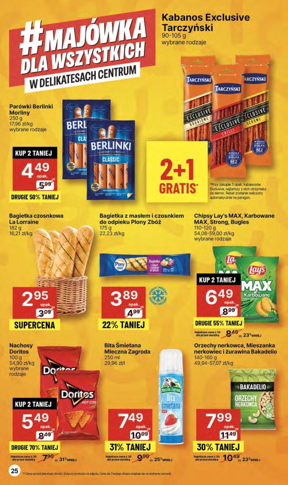 Gazetka promocyjna Delikatesy Centrum str. 25