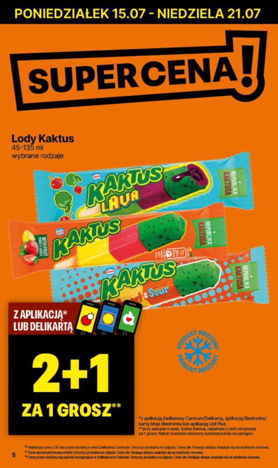 Gazetka promocyjna Delikatesy Centrum str. 5