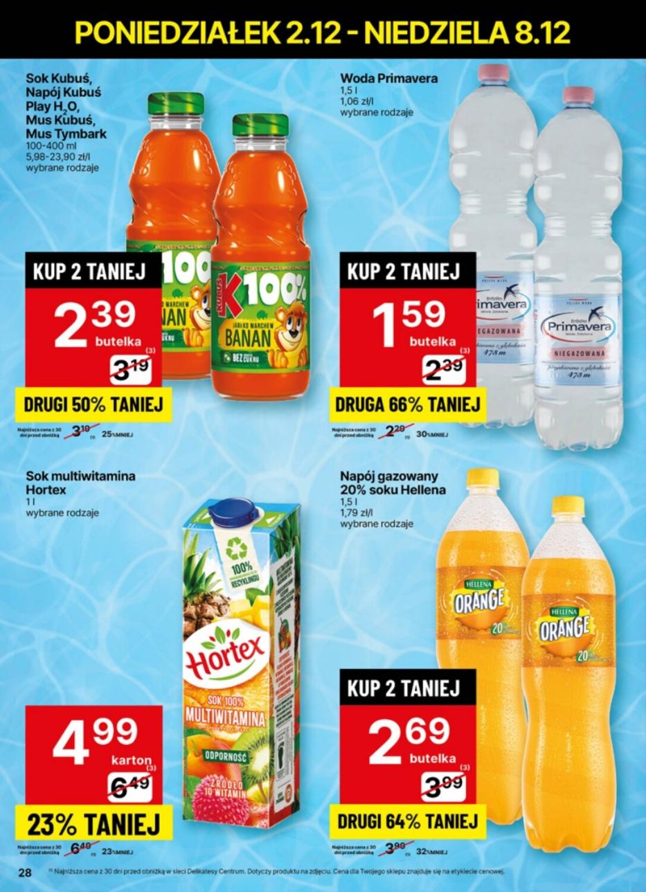 Gazetka promocyjna Delikatesy Centrum str. 28