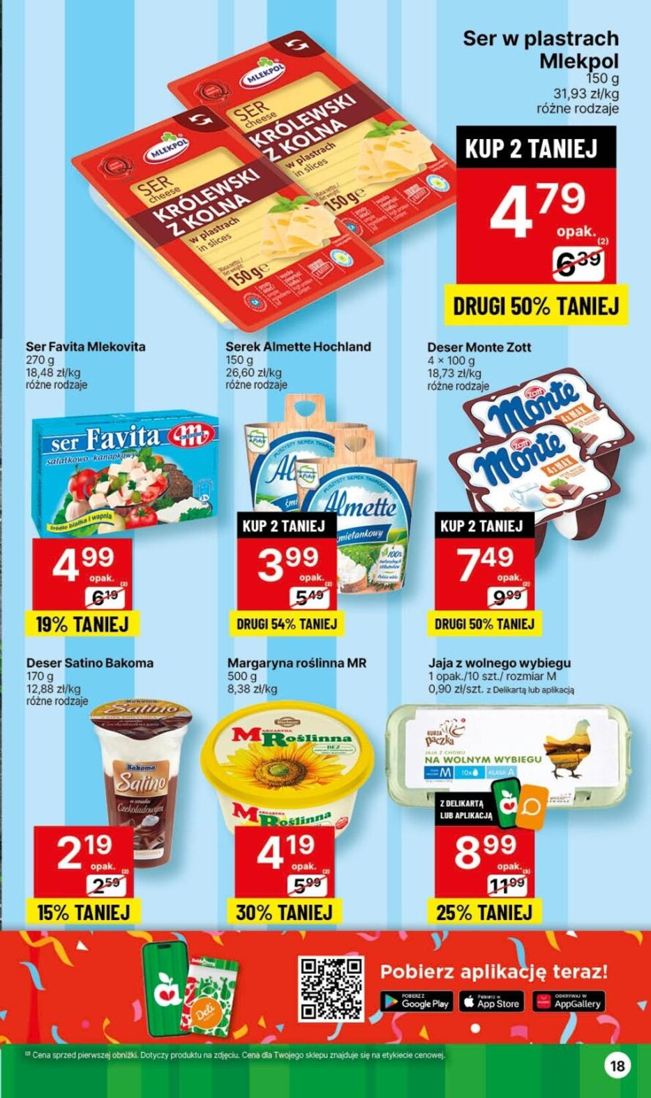 Gazetka promocyjna Delikatesy Centrum str. 18