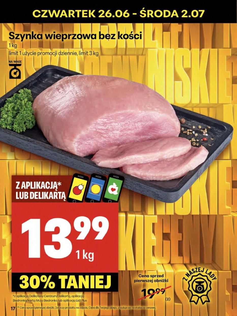 Gazetka promocyjna Delikatesy Centrum str. 17