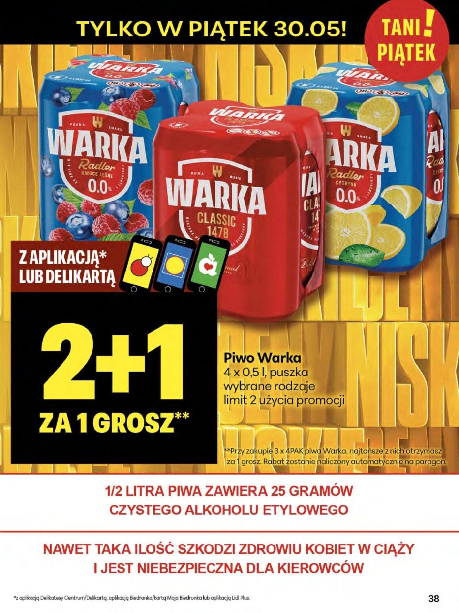 Gazetka promocyjna Delikatesy Centrum str. 38