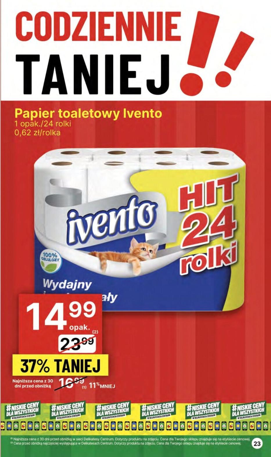 Gazetka promocyjna Delikatesy Centrum str. 23