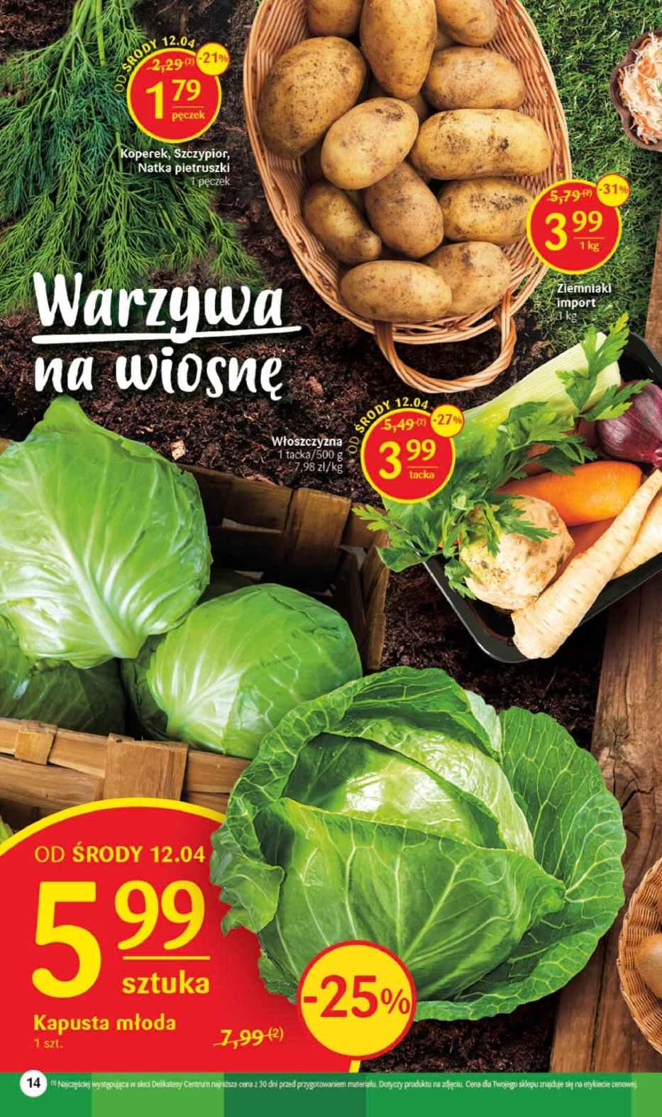 Gazetka promocyjna Delikatesy Centrum str. 14