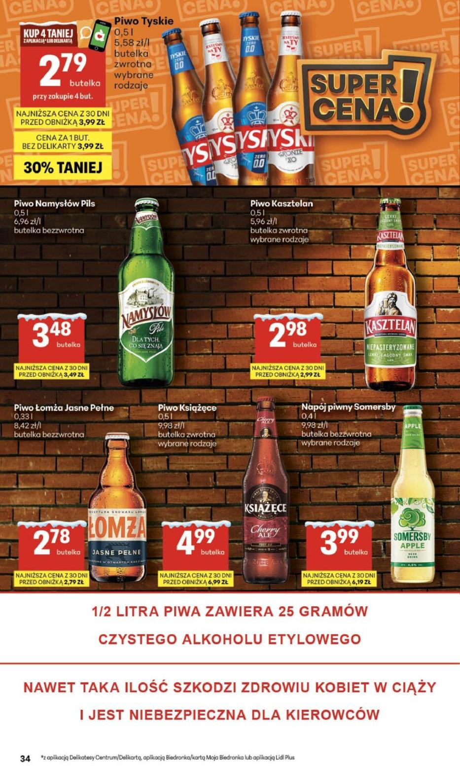 Gazetka promocyjna Delikatesy Centrum str. 34