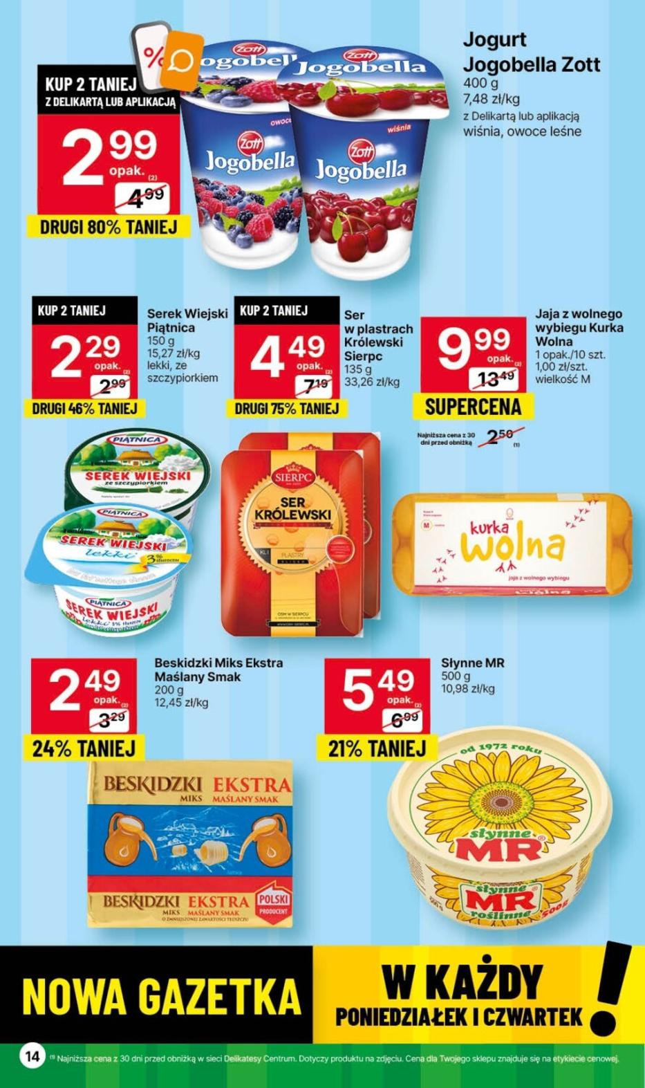 Gazetka promocyjna Delikatesy Centrum str. 14