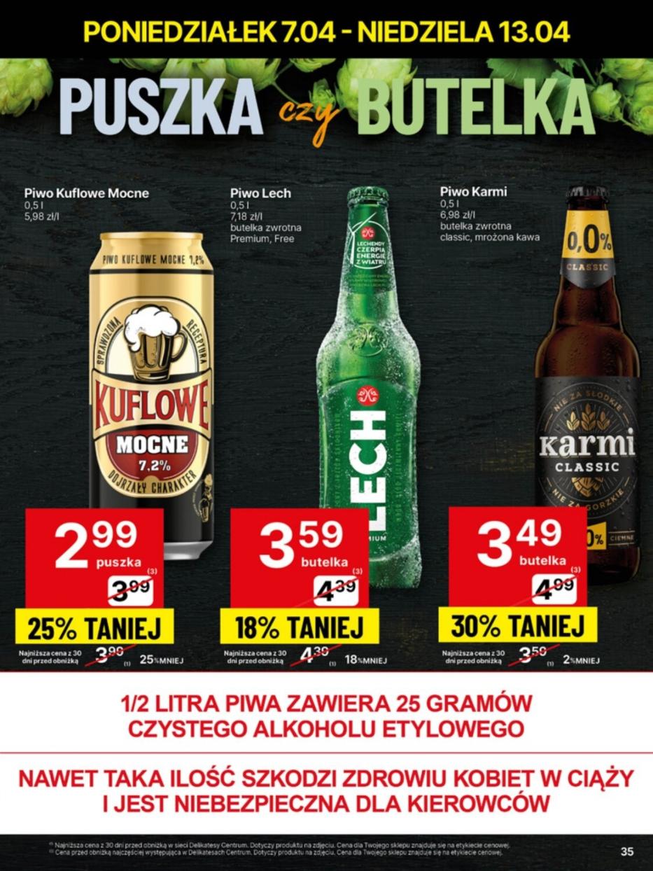 Gazetka promocyjna Delikatesy Centrum str. 35