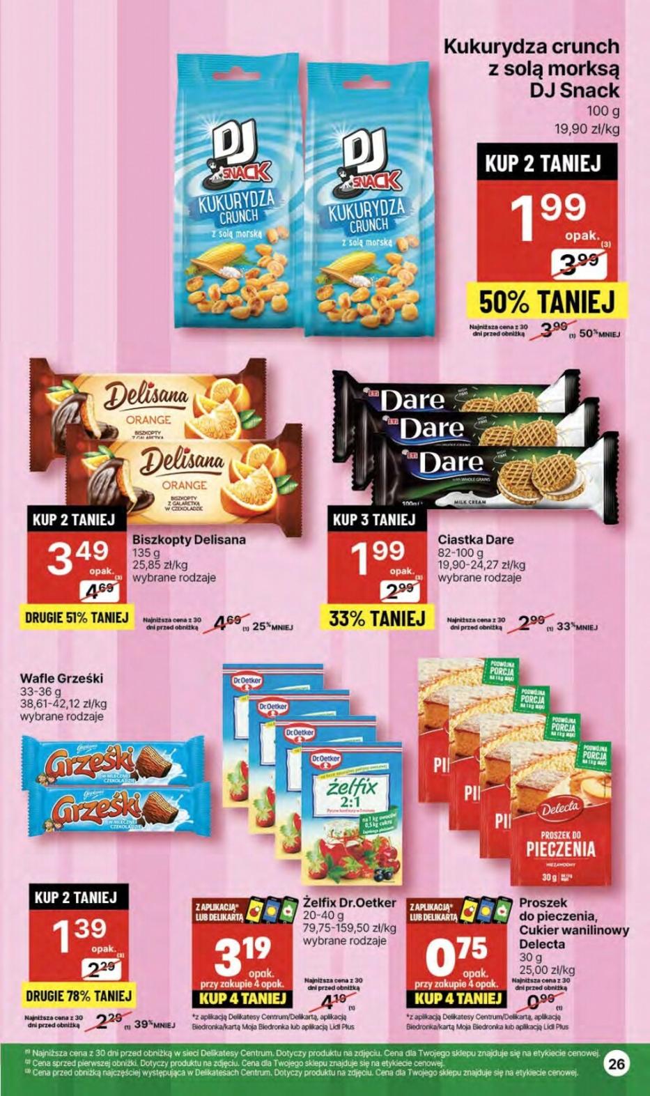 Gazetka promocyjna Delikatesy Centrum str. 26