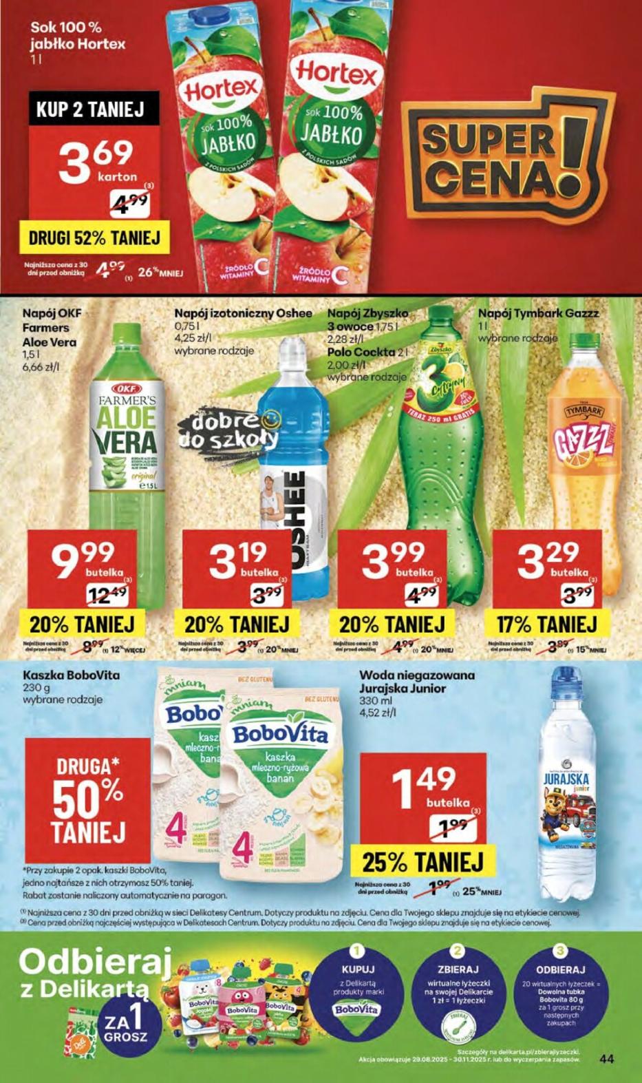 Gazetka promocyjna Delikatesy Centrum str. 44