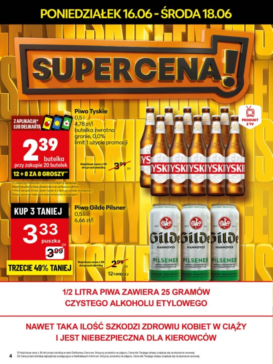 Gazetka promocyjna Delikatesy Centrum str. 4