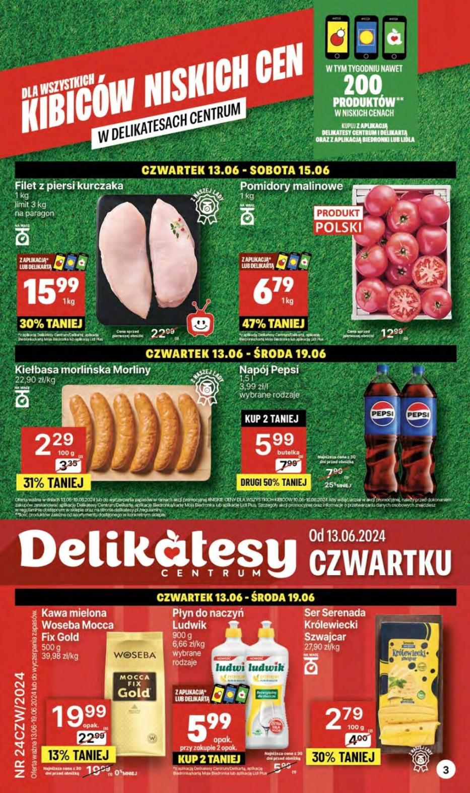 Gazetka promocyjna Delikatesy Centrum str. 3