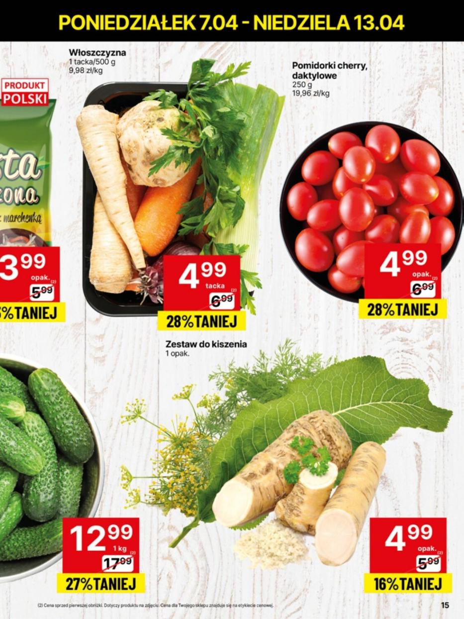 Gazetka promocyjna Delikatesy Centrum str. 15