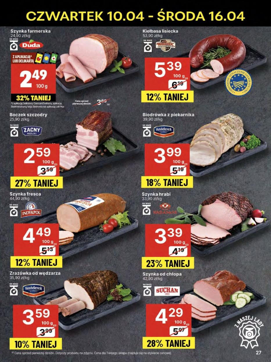 Gazetka promocyjna Delikatesy Centrum str. 27