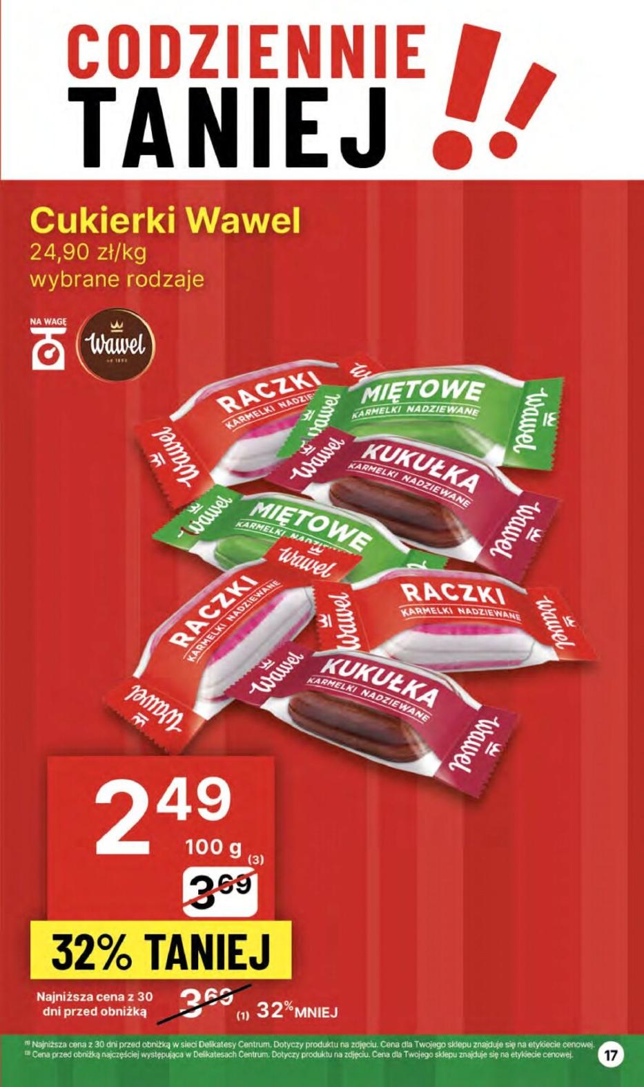 Gazetka promocyjna Delikatesy Centrum str. 17