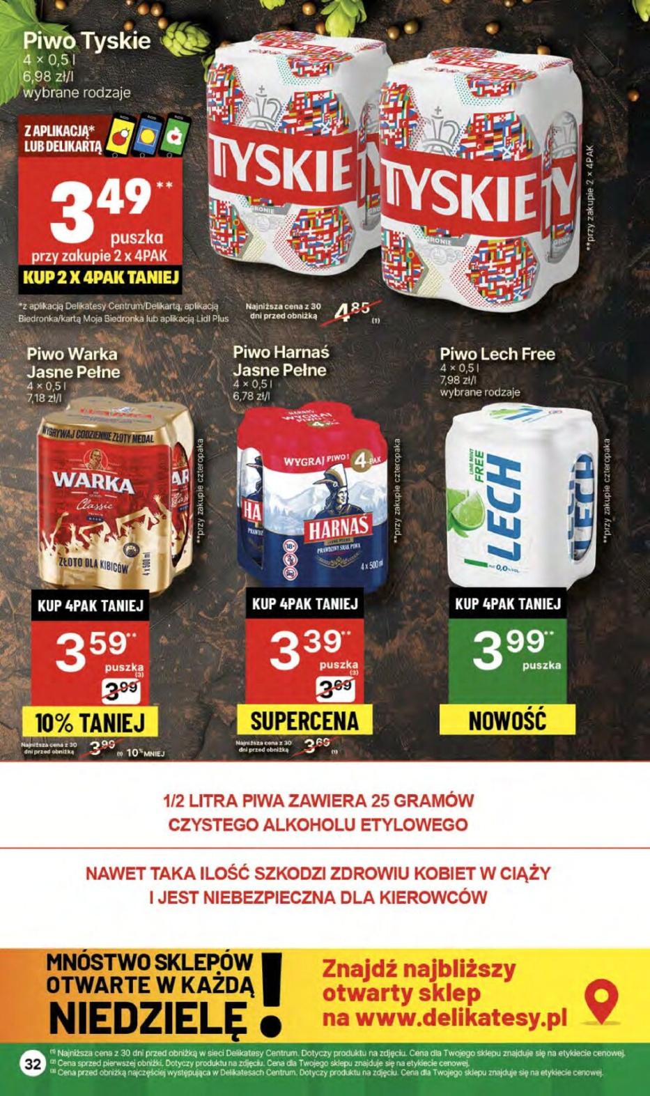 Gazetka promocyjna Delikatesy Centrum str. 32