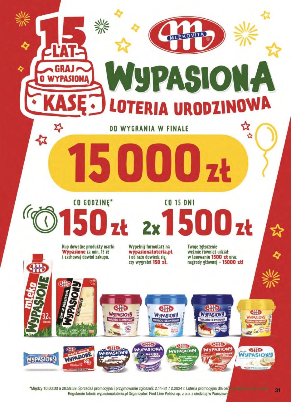 Gazetka promocyjna Delikatesy Centrum str. 31