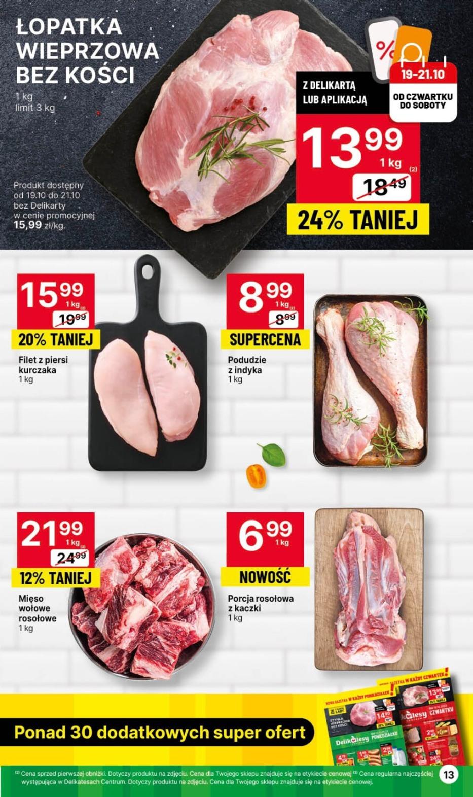 Gazetka promocyjna Delikatesy Centrum str. 13