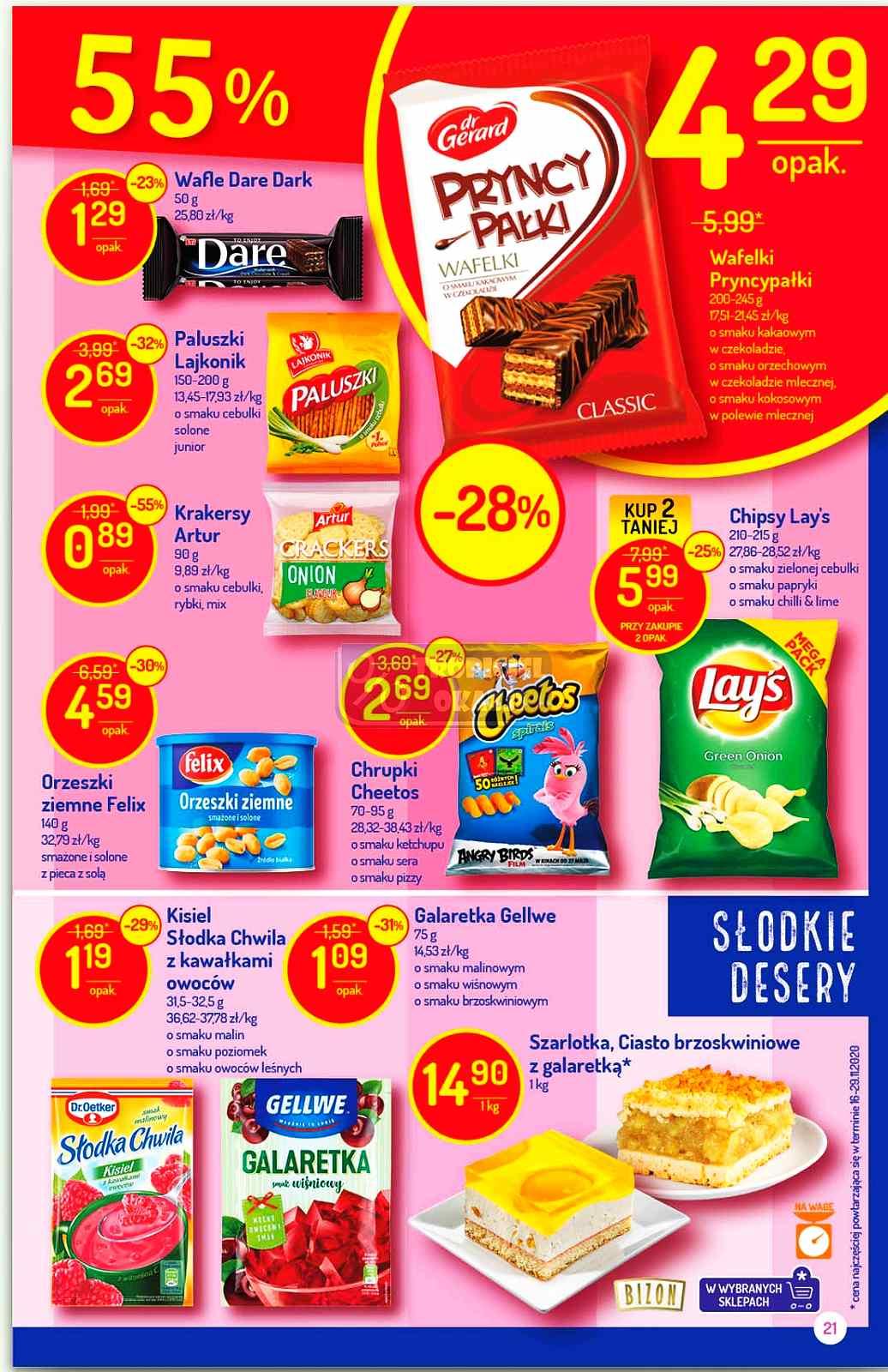 Gazetka promocyjna Delikatesy Centrum str. 21