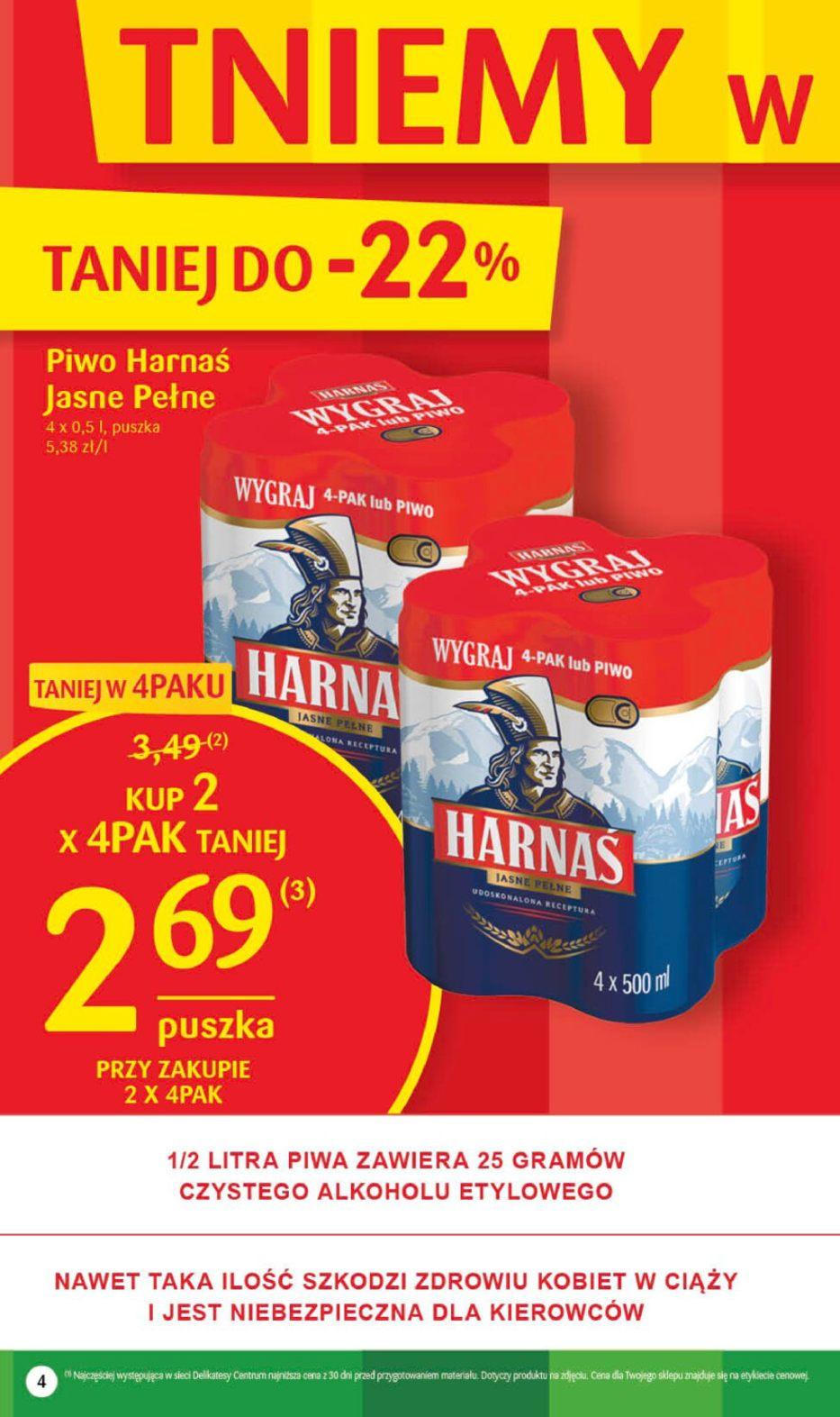 Gazetka promocyjna Delikatesy Centrum str. 4