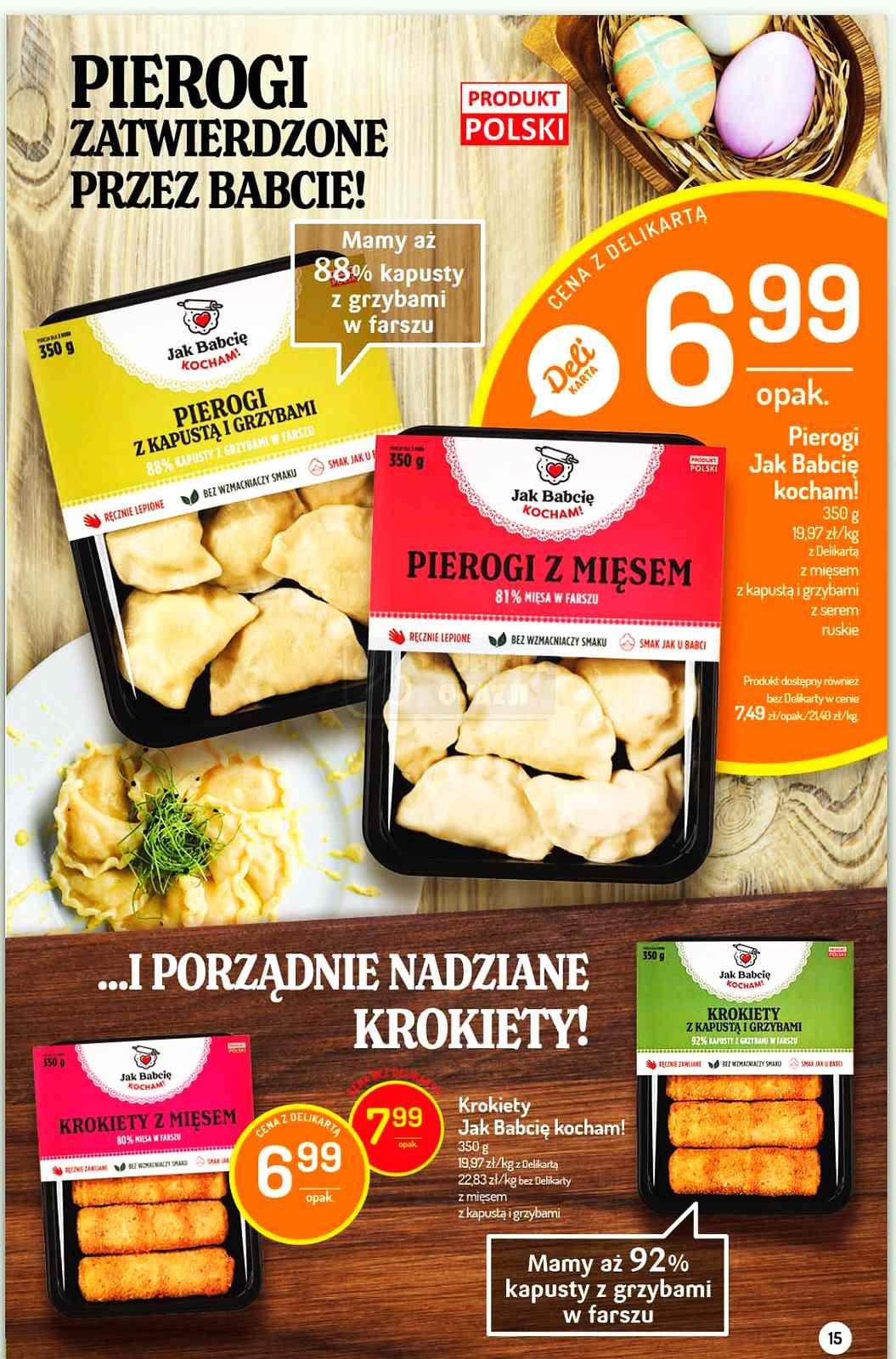 Gazetka promocyjna Delikatesy Centrum str. 15