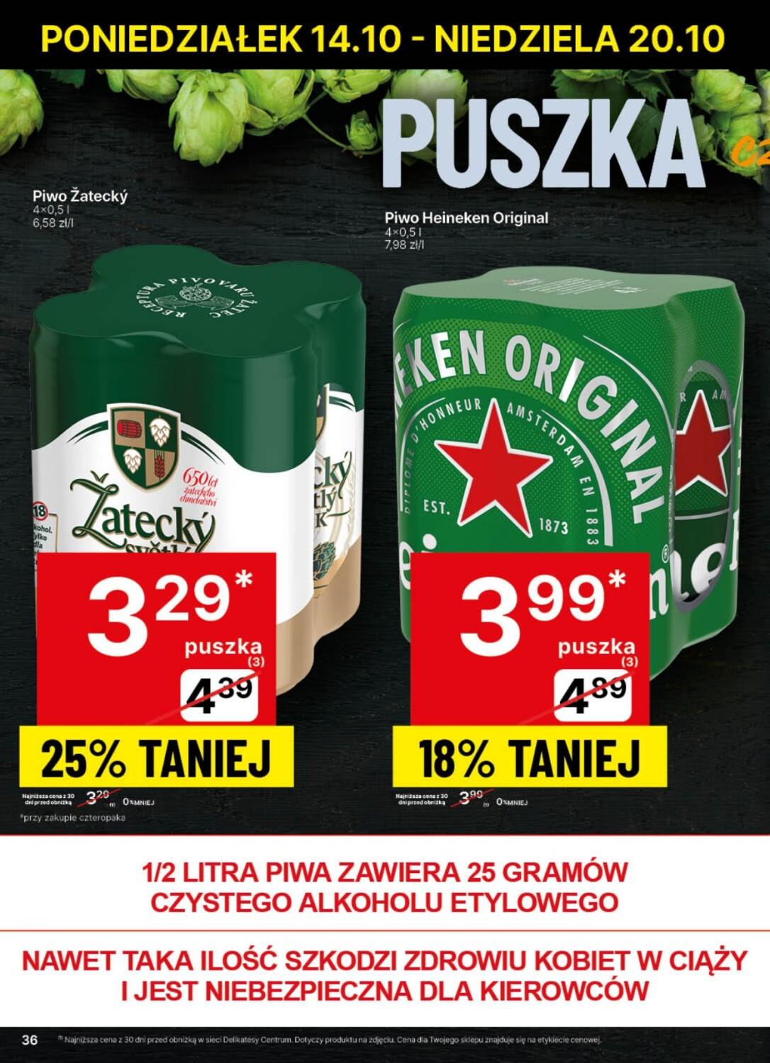 Gazetka promocyjna Delikatesy Centrum str. 36