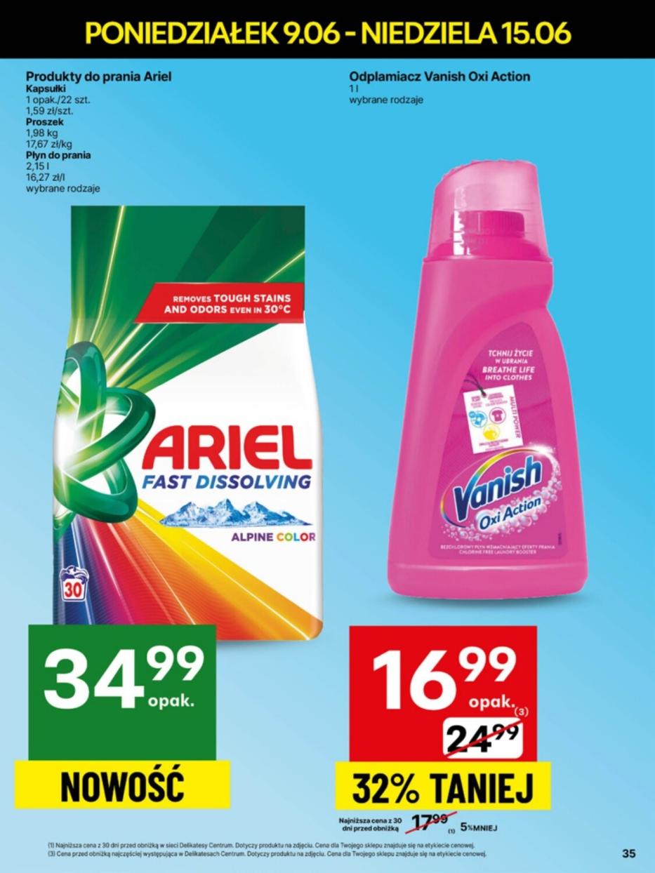 Gazetka promocyjna Delikatesy Centrum str. 35