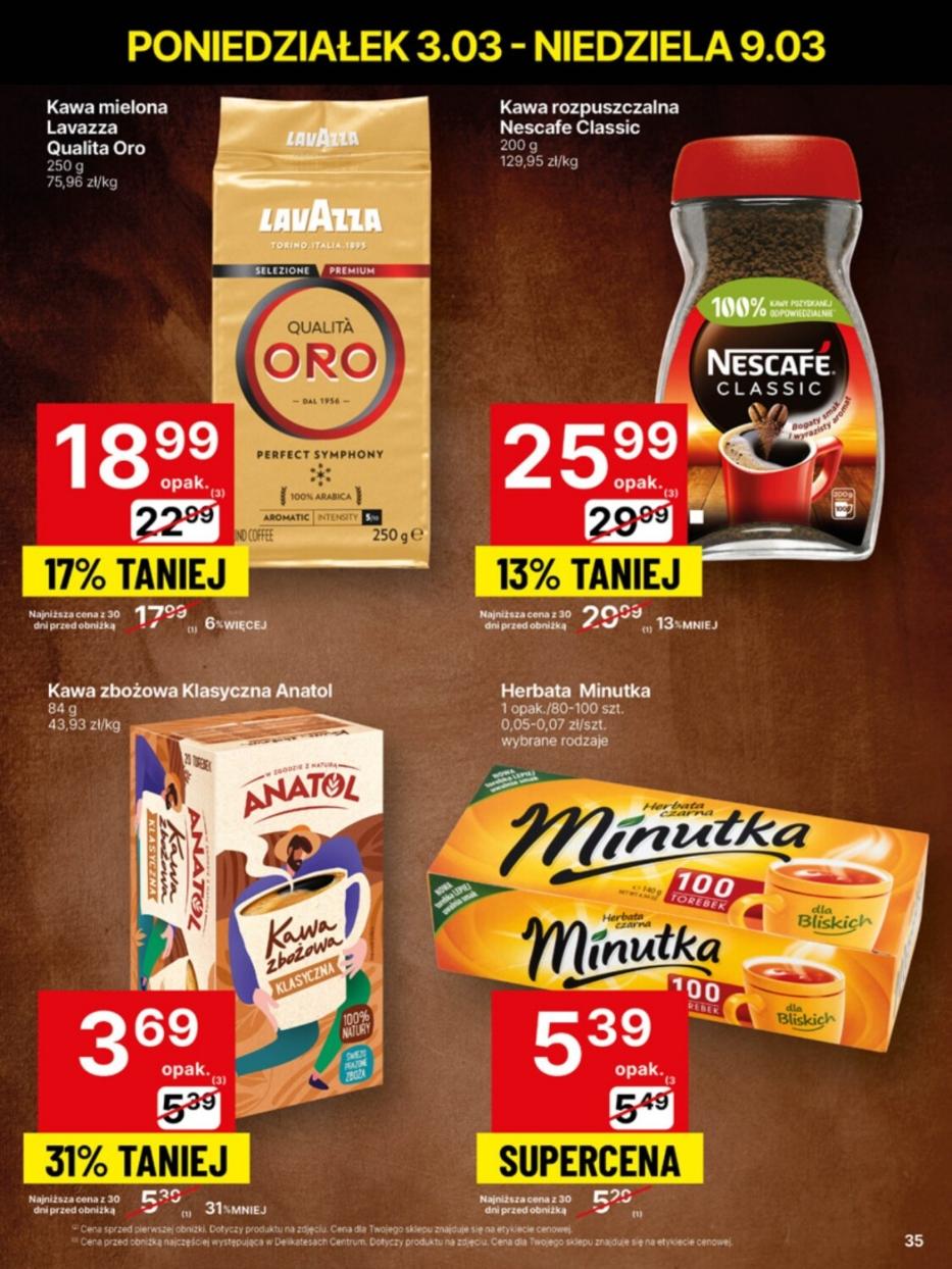 Gazetka promocyjna Delikatesy Centrum str. 35