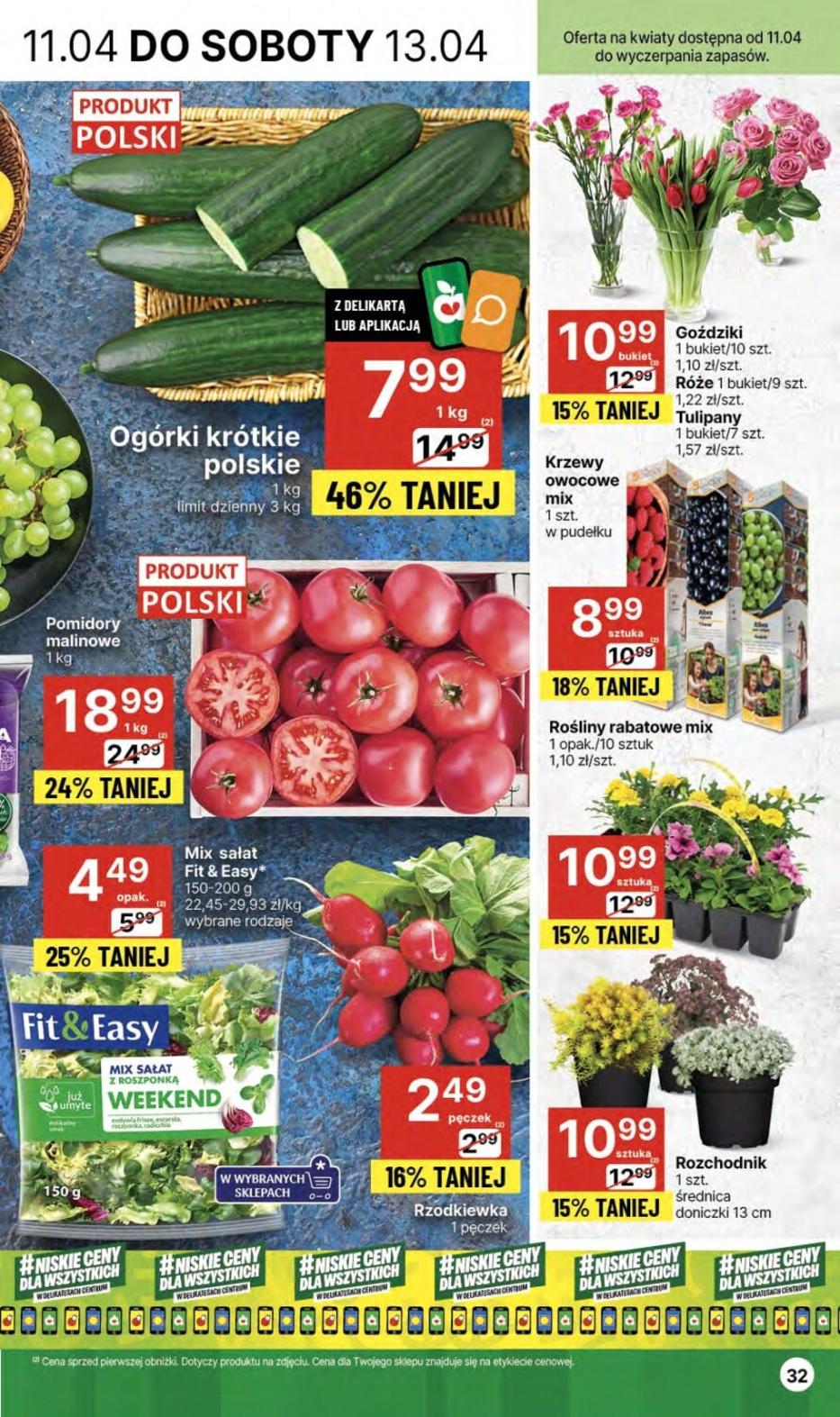 Gazetka promocyjna Delikatesy Centrum str. 32