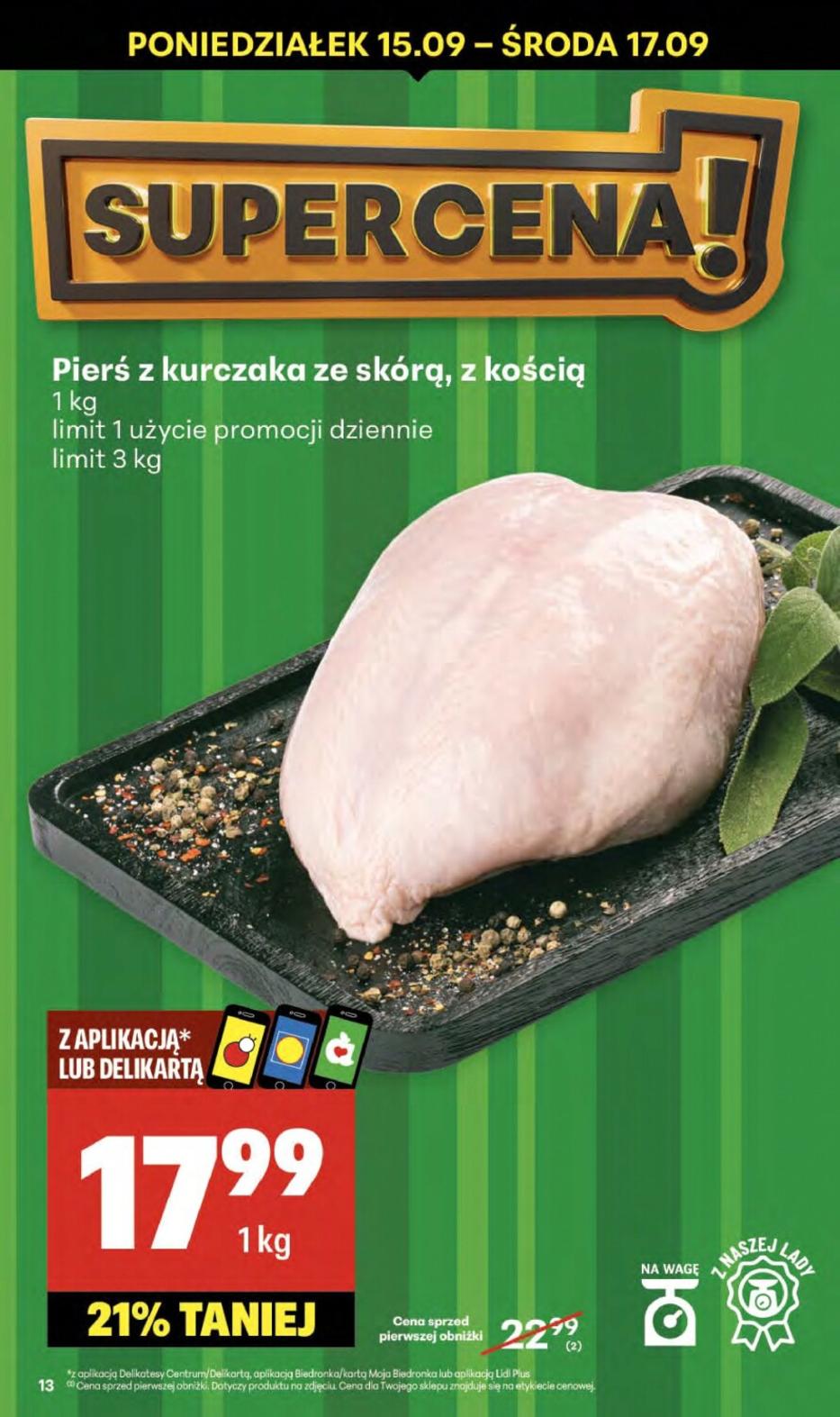 Gazetka promocyjna Delikatesy Centrum str. 13