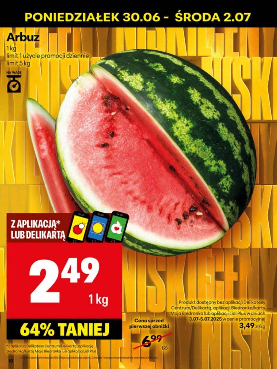 Gazetka promocyjna Delikatesy Centrum str. 10