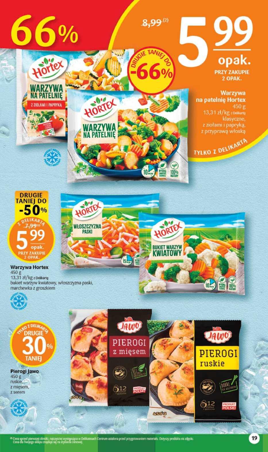 Gazetka promocyjna Delikatesy Centrum str. 19