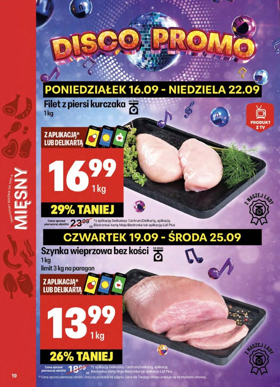 Gazetka promocyjna Delikatesy Centrum str. 19