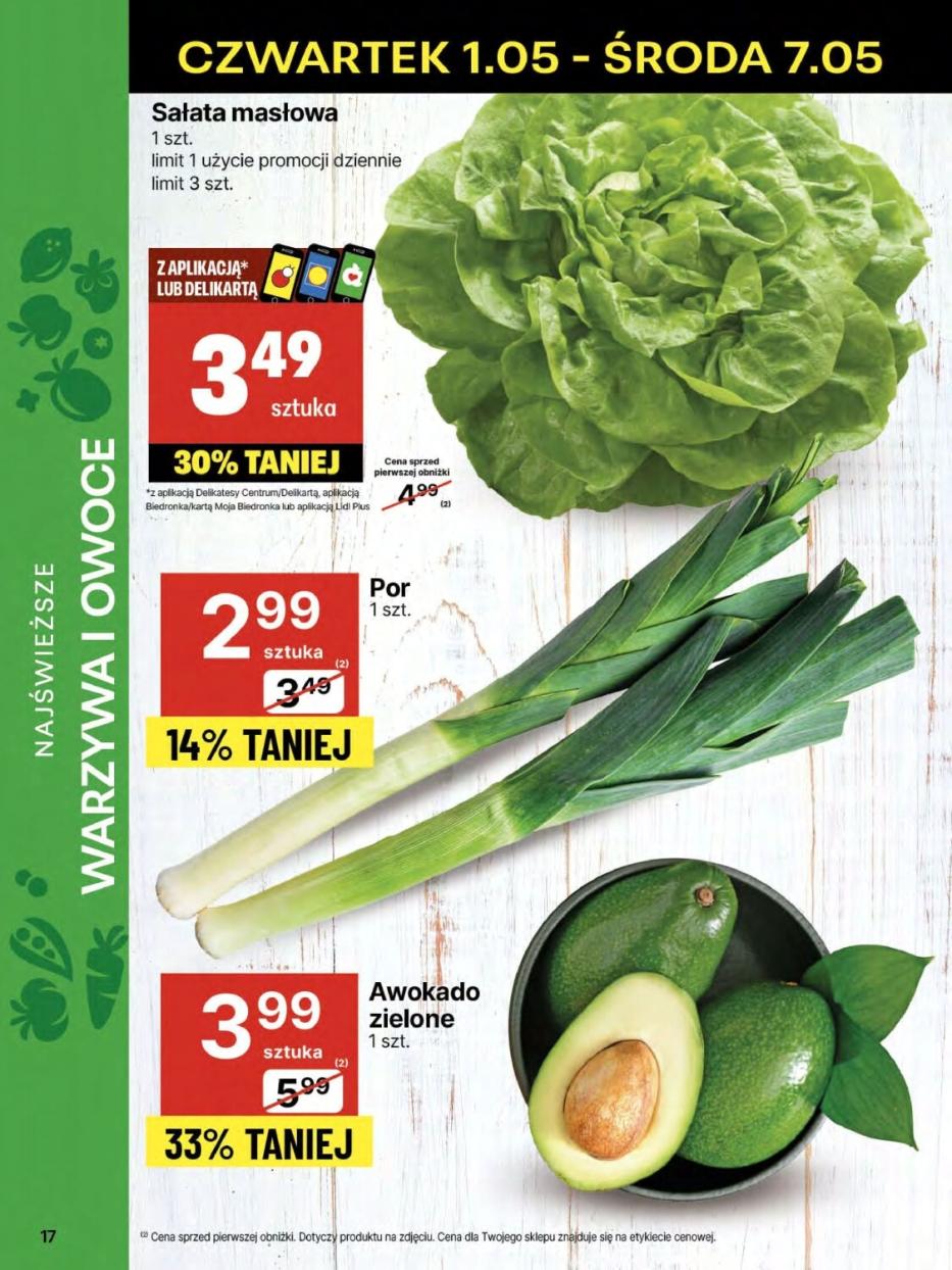 Gazetka promocyjna Delikatesy Centrum str. 17