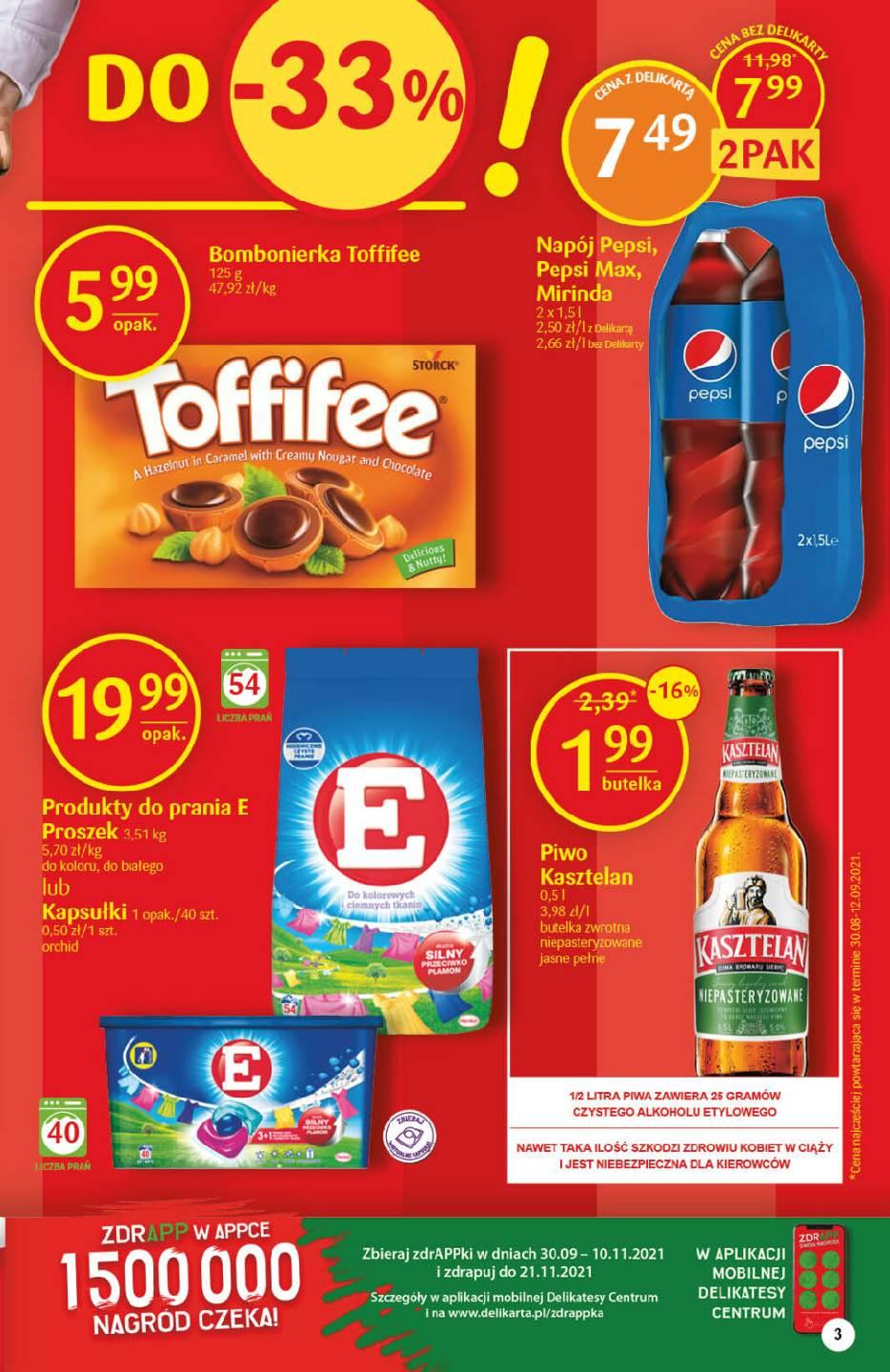 Gazetka promocyjna Delikatesy Centrum str. 3