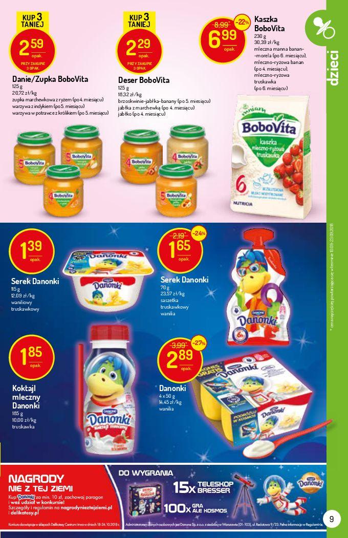 Gazetka promocyjna Delikatesy Centrum str. 9