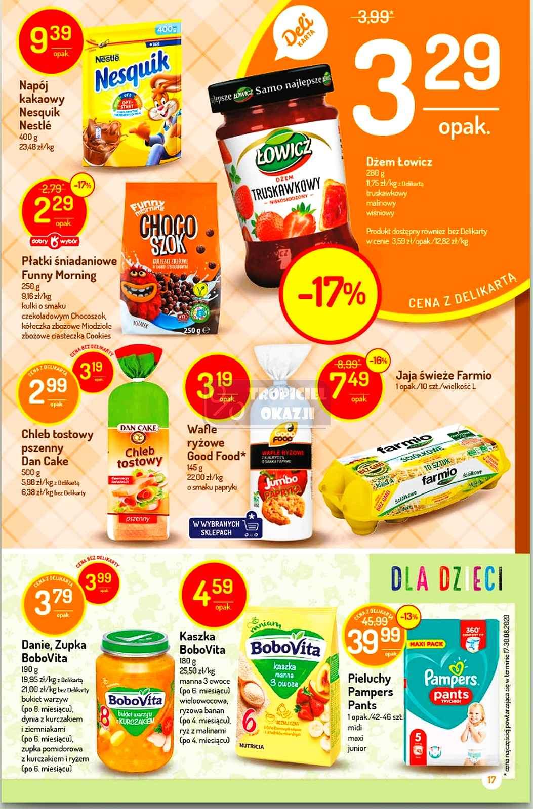 Gazetka promocyjna Delikatesy Centrum str. 17