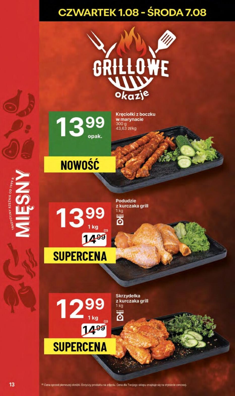 Gazetka promocyjna Delikatesy Centrum str. 13