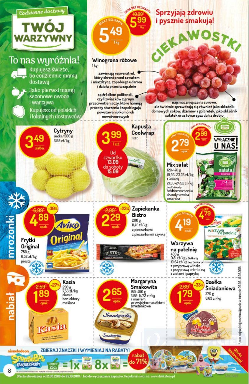 Gazetka promocyjna Delikatesy Centrum str. 8