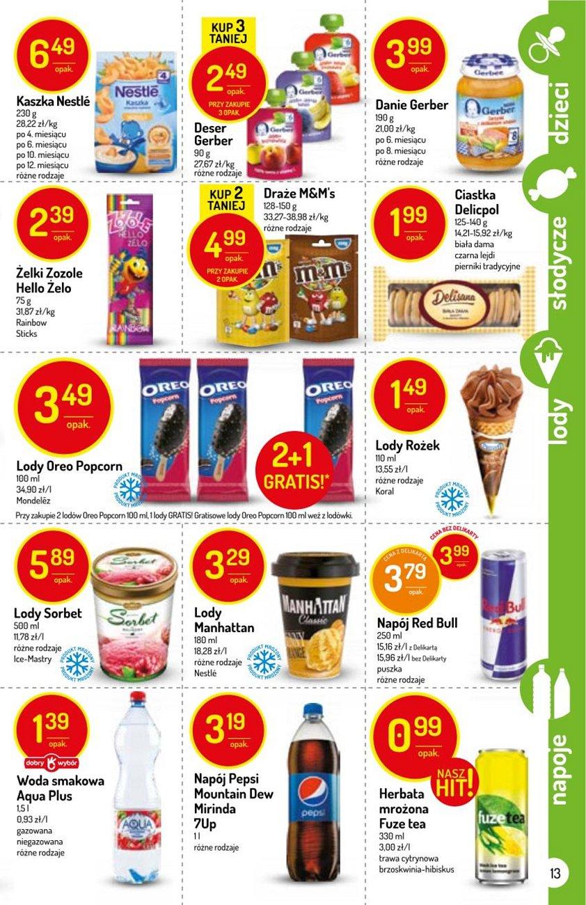 Gazetka promocyjna Delikatesy Centrum str. 13