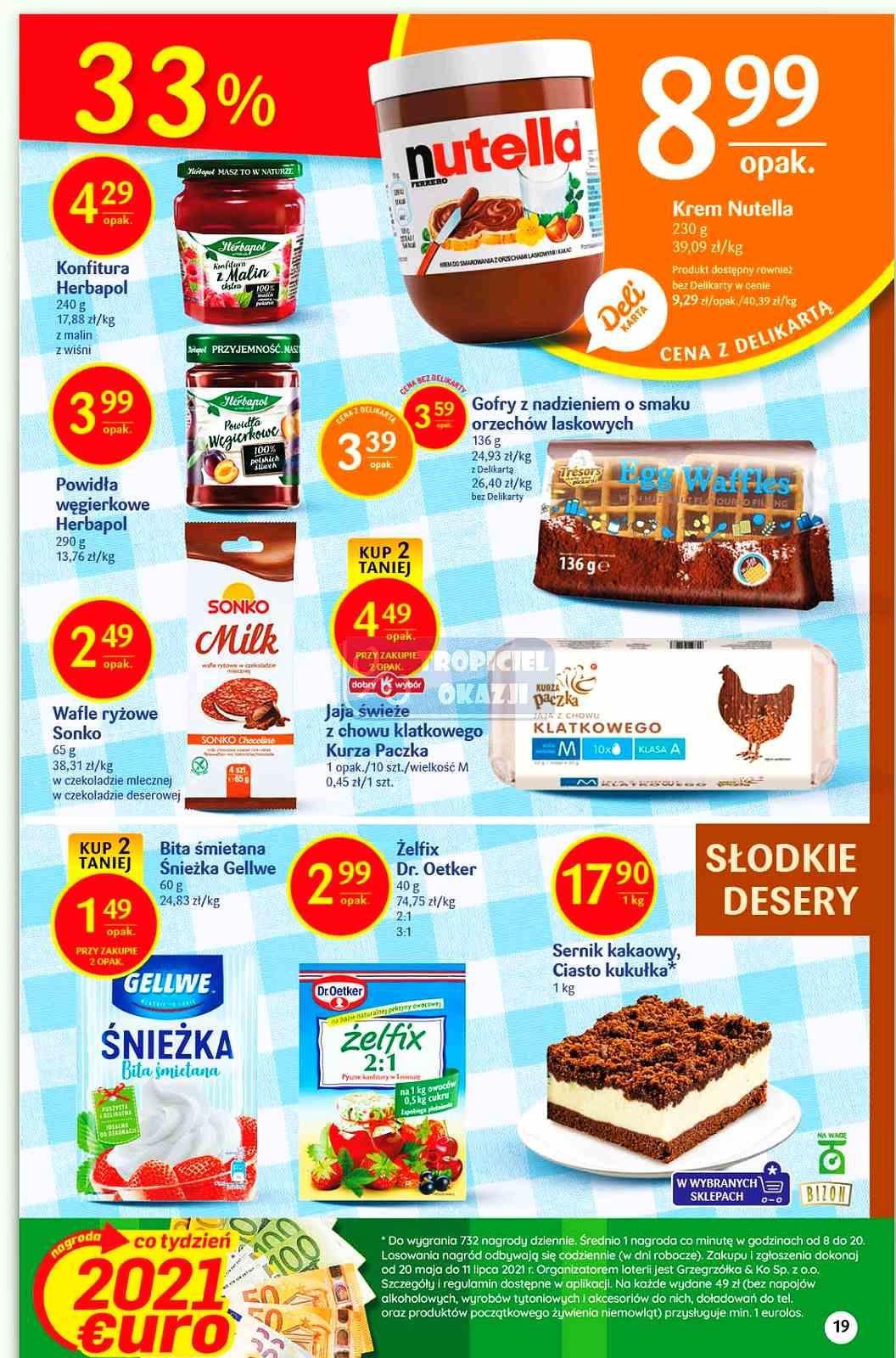 Gazetka promocyjna Delikatesy Centrum str. 19