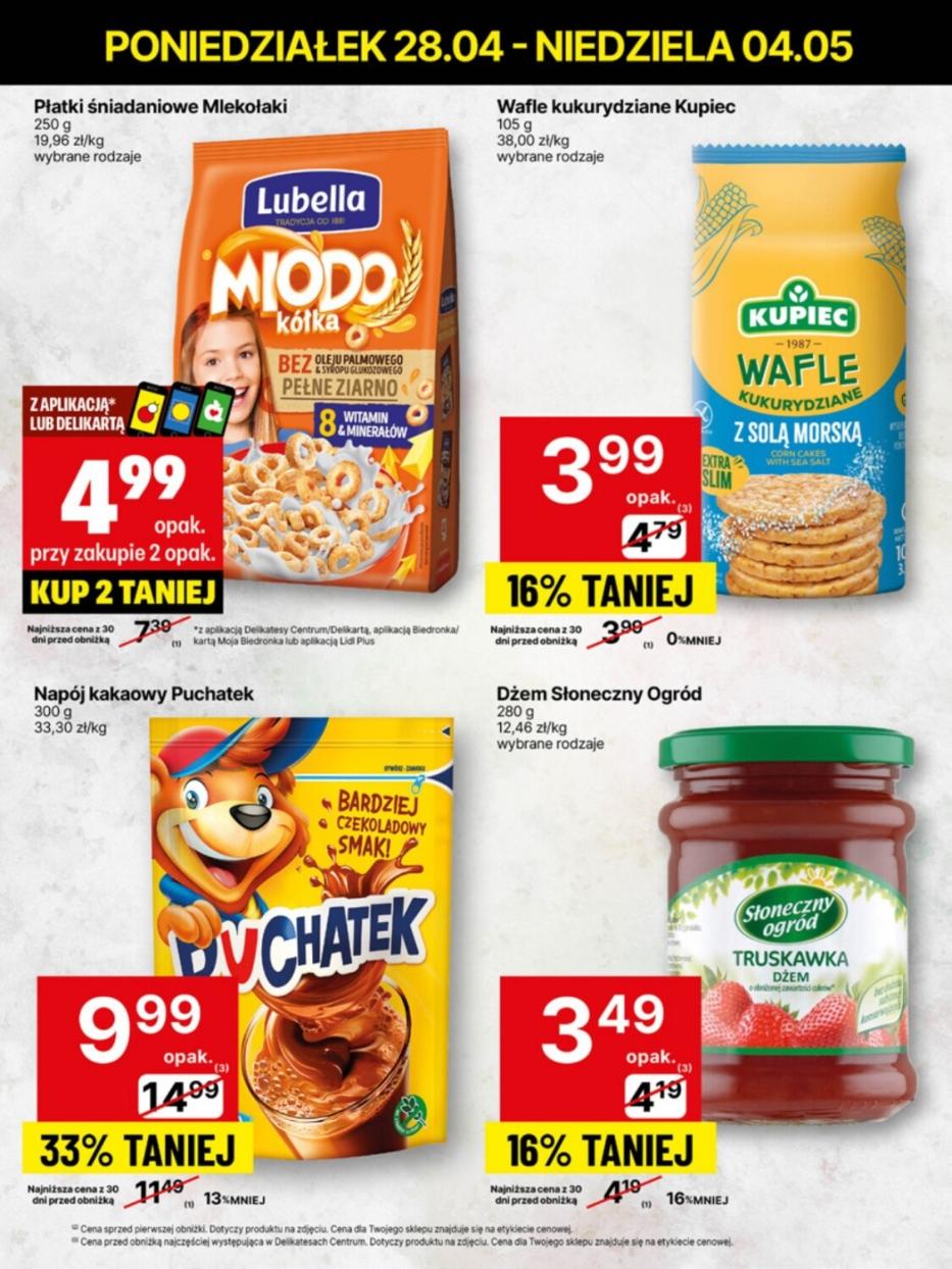Gazetka promocyjna Delikatesy Centrum str. 31