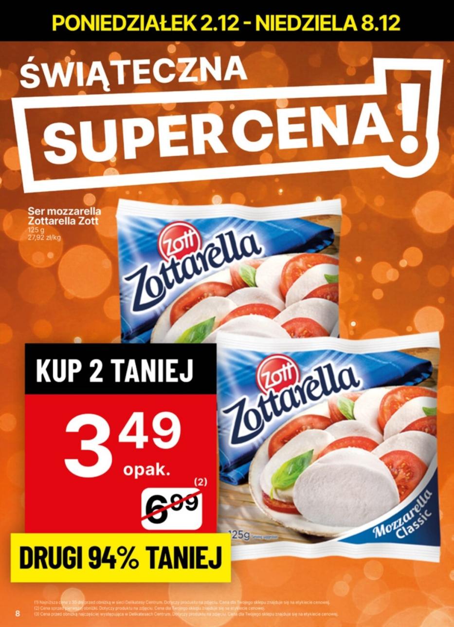 Gazetka promocyjna Delikatesy Centrum str. 8