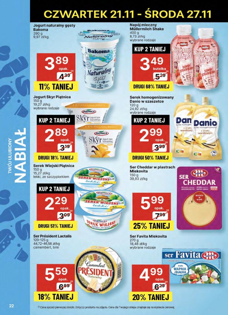 Gazetka promocyjna Delikatesy Centrum str. 22